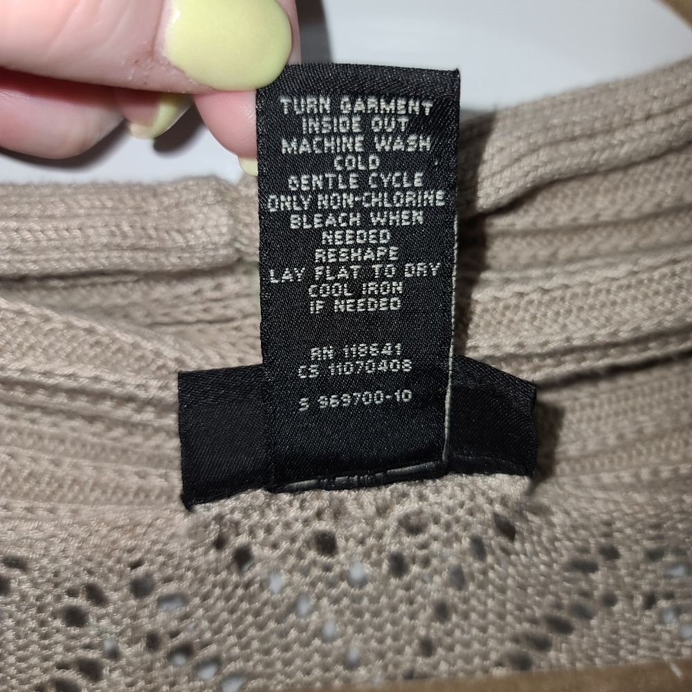 Lane Bryant Cocoon Style Knitted Vest - Picture 4 of 4